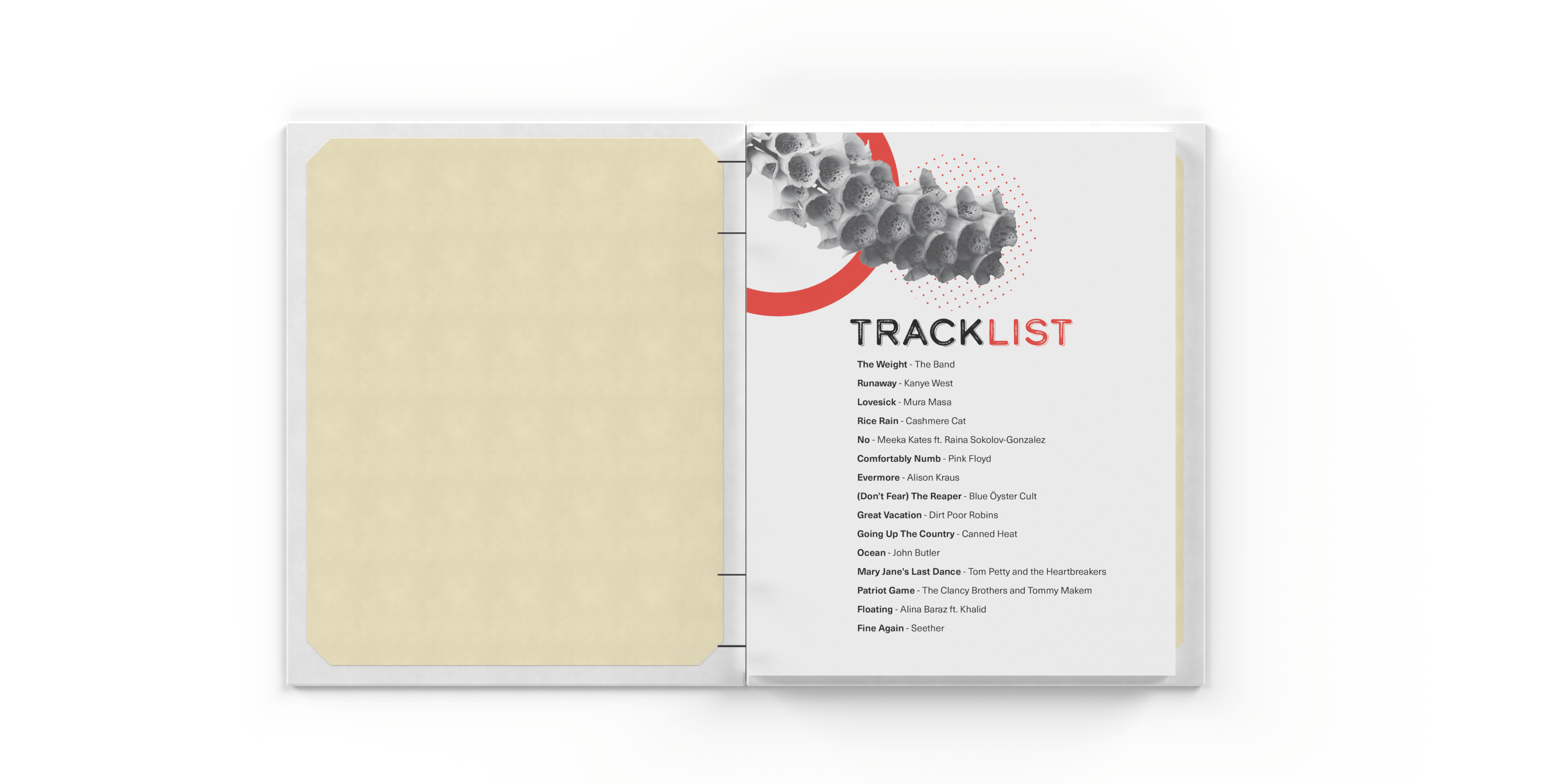 Book Renders-tracklist-View 1